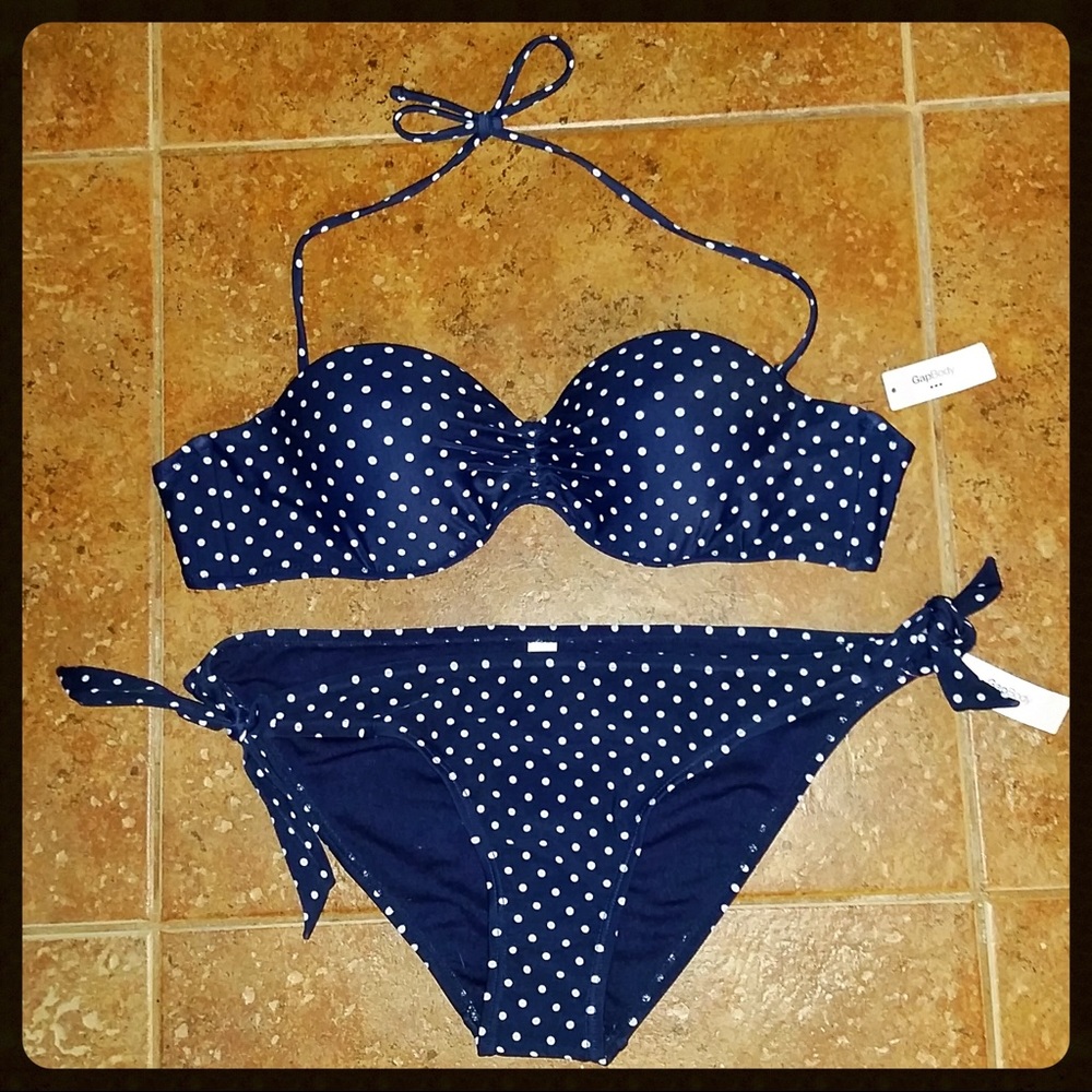 Gap Polka Dot Bikini NWT